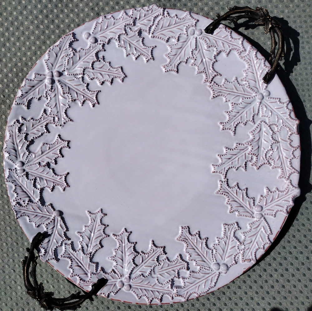 NWT Vintage Mud Pie Chop Plate - Picture 6 of 16